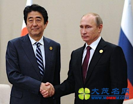 安倍向普京致亲笔信邀其访日 谈及两国争议领土