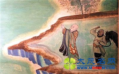 西夏壁画上的美猴王很丑：尖嘴猴腮 牙槽外露
