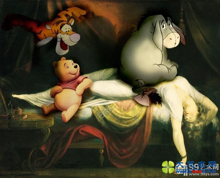 任性混搭：当古典杰作遇上卡通人物