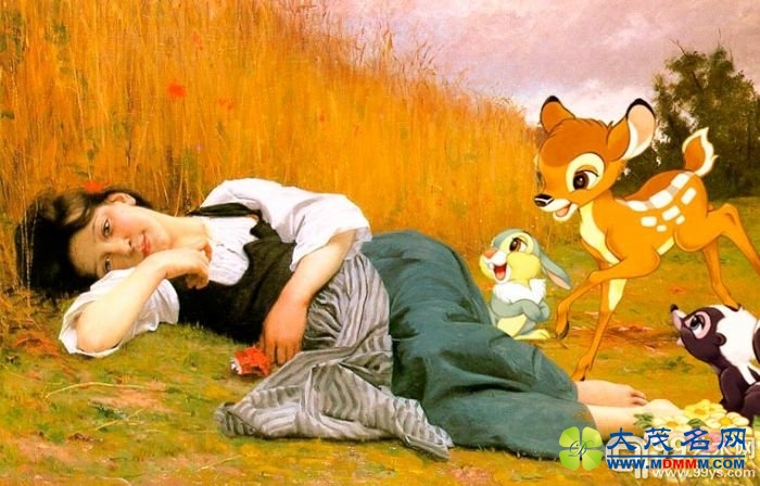 任性混搭：当古典杰作遇上卡通人物
