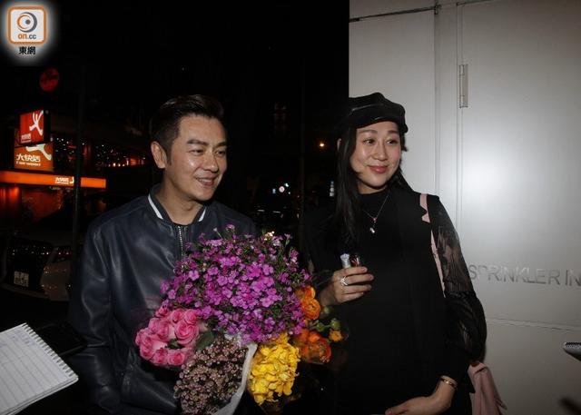 蒋丽莎30号开刀生第四胎 陈浩民回港陪妻子待产