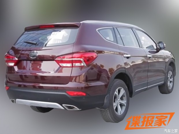 或7月上市 力帆X80无伪装实车图曝光