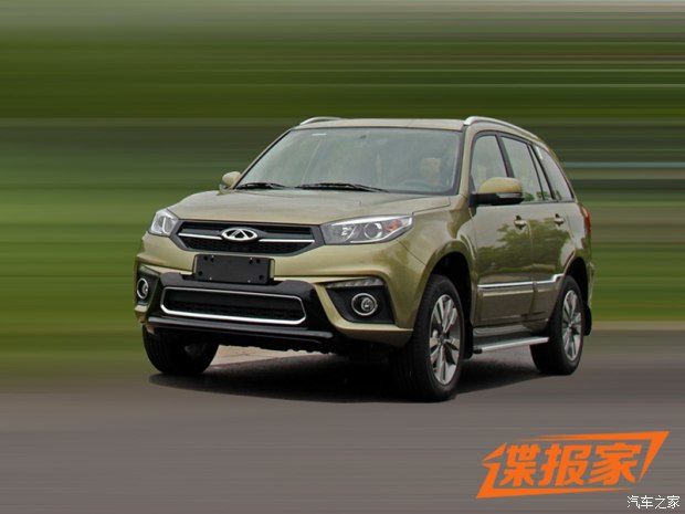 或5月上市 奇瑞新款瑞虎3实车谍照曝光
