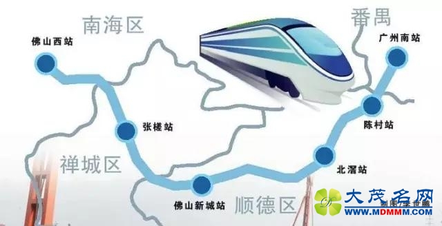 佛山6年内7条地铁对接广州 8条穿过中心城区