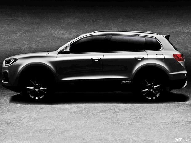 6月下旬亮相 野马新SUV T80预告图曝光