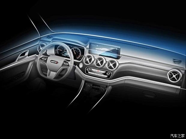 6月下旬亮相 野马新SUV T80预告图曝光