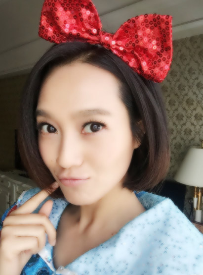 朱丹COS白雪公主…美是挺美，就是稍微黑了点