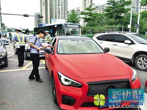深圳新“限外令”正式执法 外地车“免费”冲两次