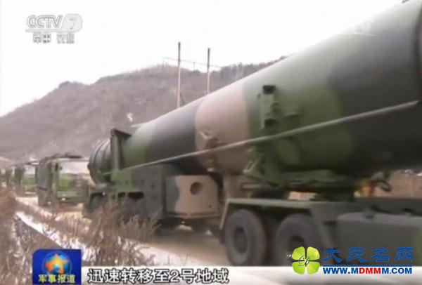 军报透露“大国剑鞘”升级 或指为部署东风-41做准备