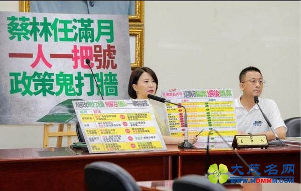 国民党斥蔡当局步调不一 施政杂乱无章