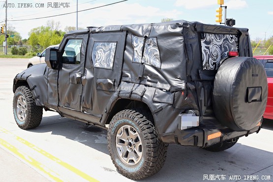 Jeep牧马人谍照 将搭载8速自动变速器