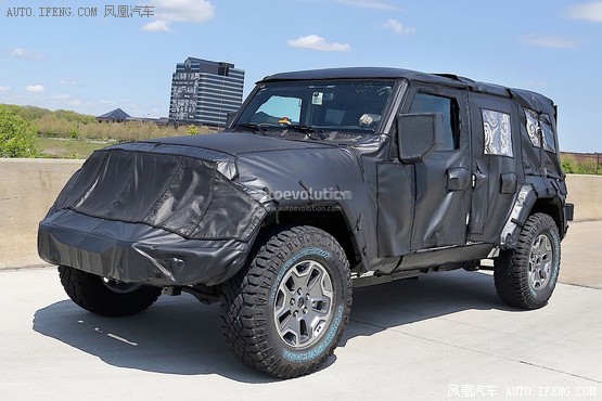 Jeep牧马人谍照 将搭载8速自动变速器