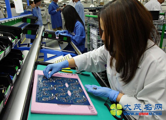 资料图片：美国制造业重新兴起