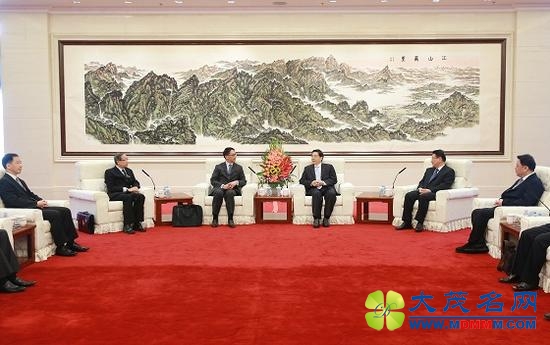 郭声琨会见香港特区政府代表团(图)