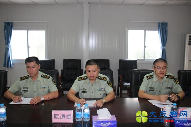 驻粤港边防官兵就安全形式召开部署会