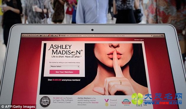 ųվAshley Madisonȥ걻ڿ͹ºй¶ʾվ󲿷ûʵԡ