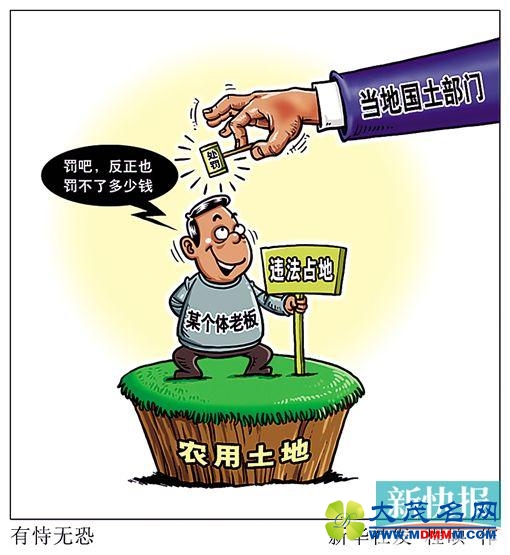 每平方米只罚1元 8年4道“处罚令”难阻阳江违法圈地