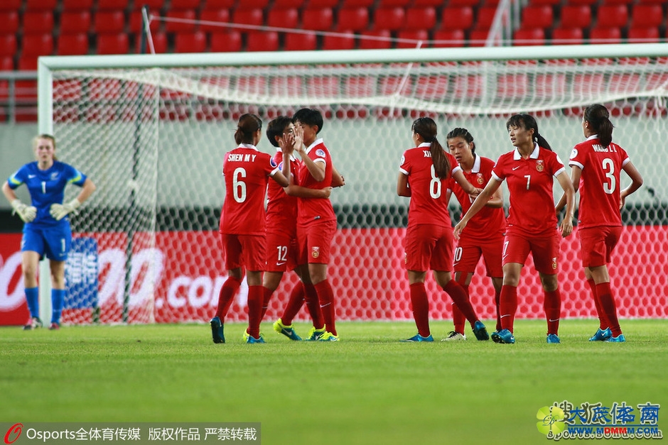 潍坊锦标赛-3将梅开二度 中国U17女足6-0新西兰