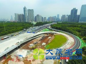 广州大桥新桥北段通车 可从二沙岛匝道驶入