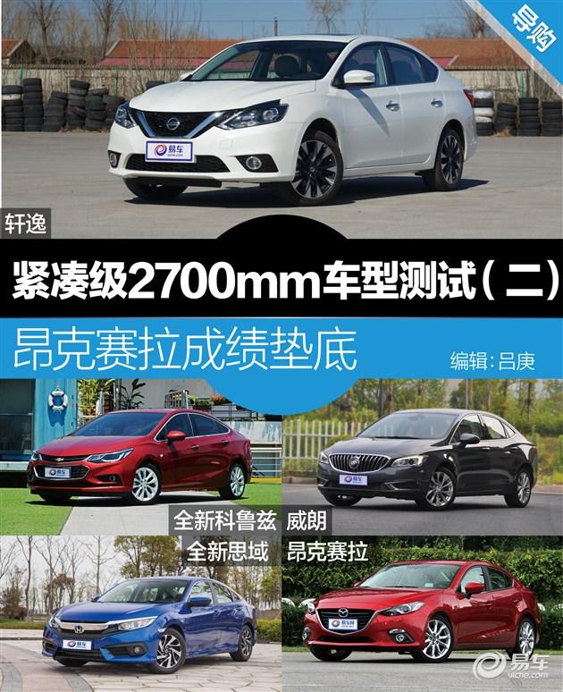 数据党来了 2700mm轴距紧凑级对比