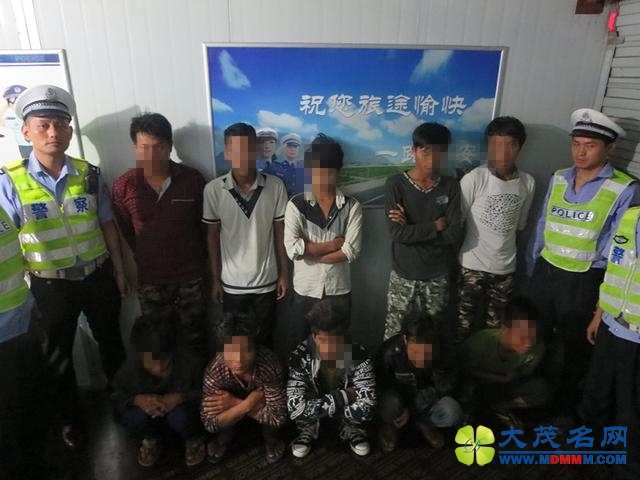 11名缅甸籍男子“偷渡”中国 被南京交警查获