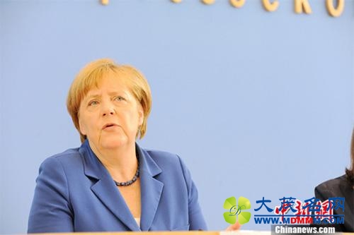 德国大选倒计时 默克尔支持率再跌至五年新低