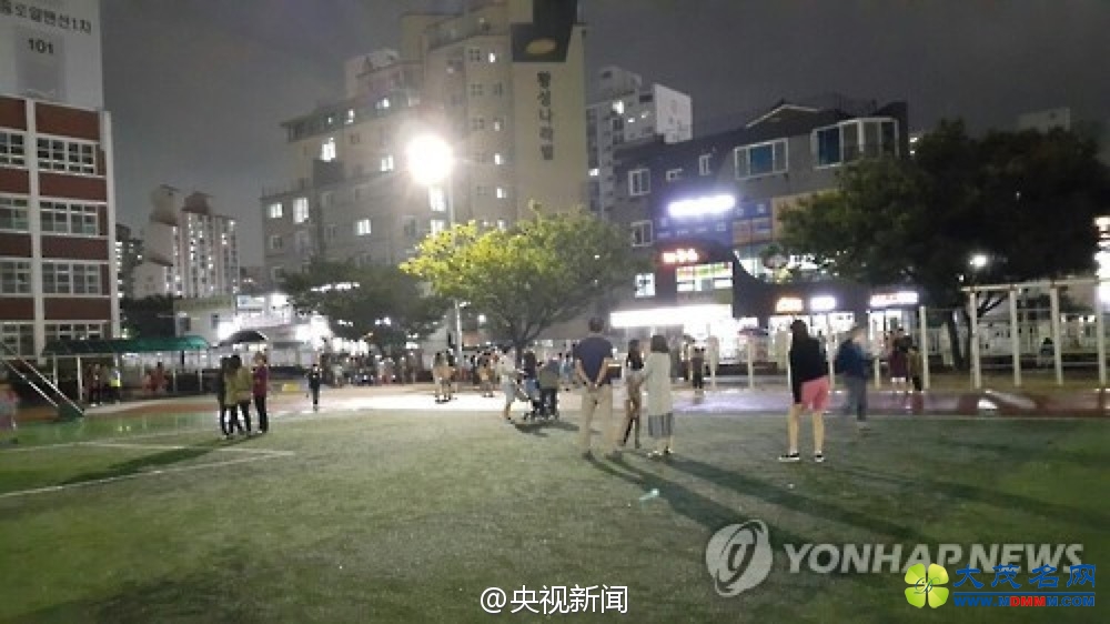 韩国东南部连发两次5级以上地震 首尔有震感