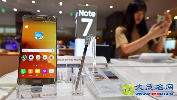 受Note 7召回事件拖累 三星电子市值蒸发140亿美元