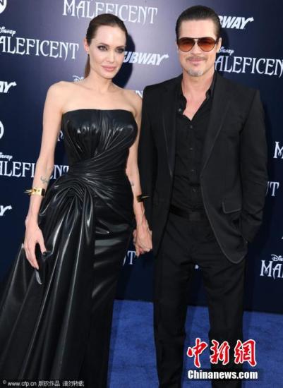 ͼAngelina JolieͲ·ƤأBrad Pitt ͼƬԴCFPӾй
