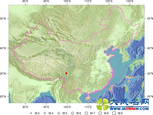 四川甘孜发生5.1级地震(图)