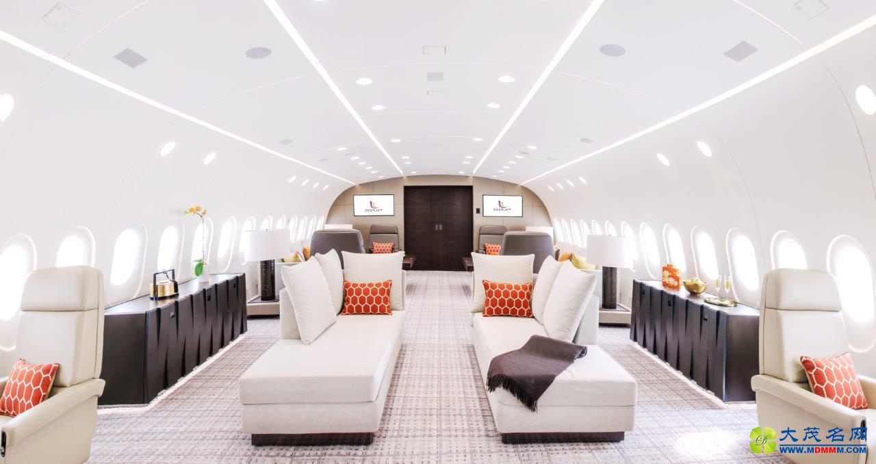 全球首架787梦想商务机抵港，开启艺术航空时代