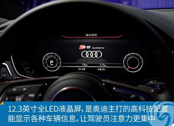 新车图解：奥迪全新一代S5 Sportback