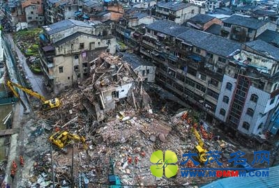 浙江温州民房倒塌致20人死亡 2年前被列征收区域