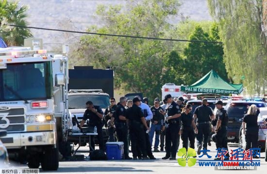 美国加州警察遭枪击：嫌犯系帮派成员 疑有精神病