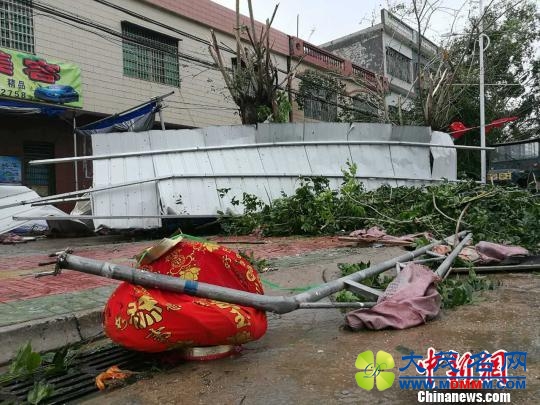 台风“莎莉嘉”裹挟强降雨影响海南广东广西