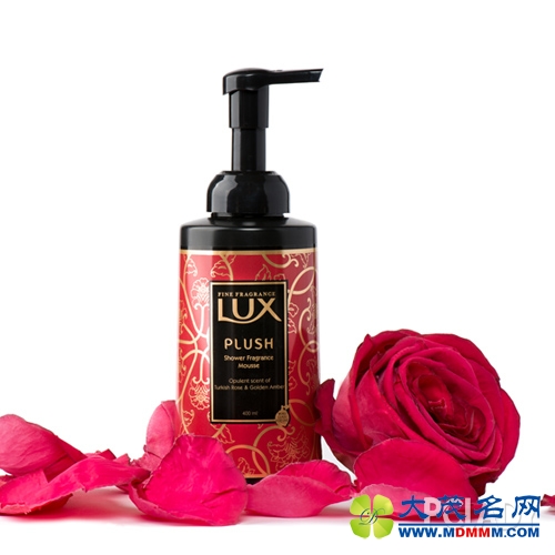 Lux力士丝绒香氛沐浴摩丝 纵享绮香