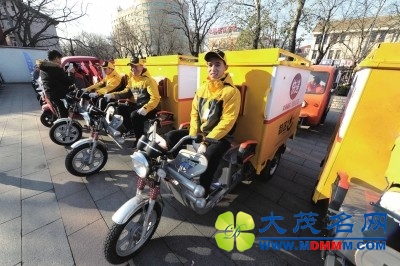 北京快递三轮车统一颜色标识编码 违规将对单位追责