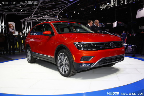 2017北美车展：美版大众Tiguan LWB首发