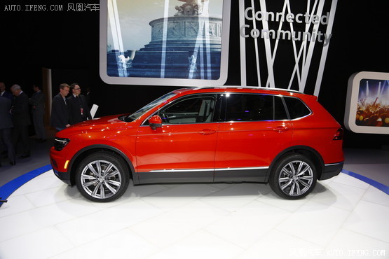 2017北美车展：美版大众Tiguan LWB首发
